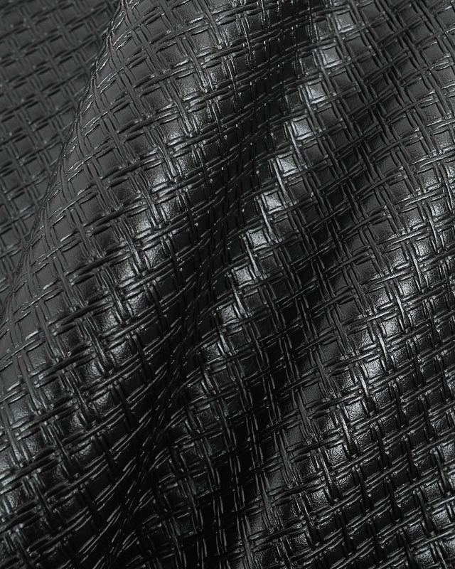 Simili Cuir Noir - Dante - Maison Klem